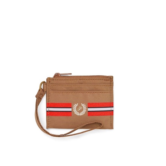 Victoria’s Secret Pink Card Holder Keychain w/zip Set Of 3-OS NWT🤎🖤💙 - Picture 2 of 8